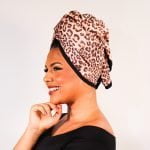 Soultaâ€™s Smart Towel 3 in 1 â€“ Muslin 100 % cotton + Microfiber - Leopard - Image 8