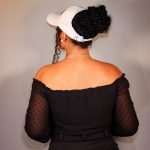 Freedom cap - UPF 50+ Protection - Satin Inner Lining - White | Soulta - Image 8