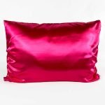 PINK Satin Pillowcase Queen Size Zipper | Soulta