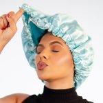 Light Green - Satin Bonnet - Adjustable M | Soulta - Image 2