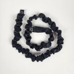Soulta Satin Afro Puff Scrunchie – Black - Image 2